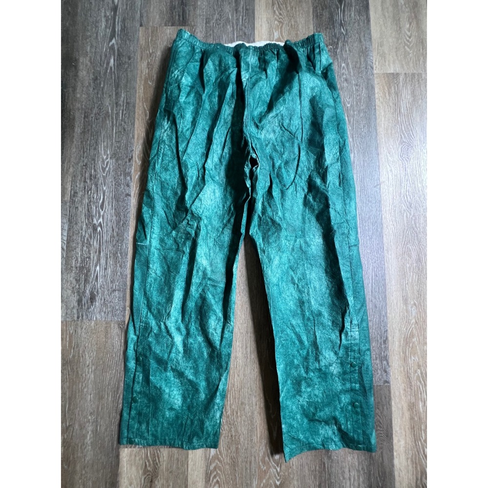 Natural Gear Rain Pants‎ Mens XL/XG Green Waterproof Hunting Outdoor Utility
